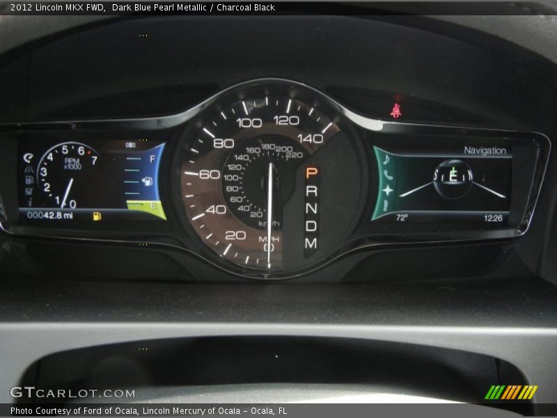  2012 MKX FWD FWD Gauges