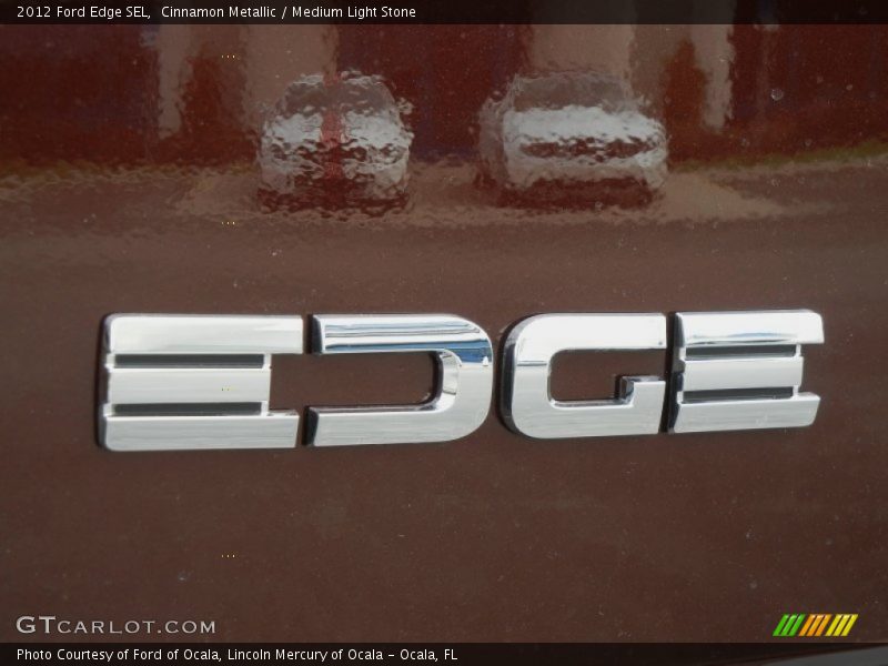 Cinnamon Metallic / Medium Light Stone 2012 Ford Edge SEL