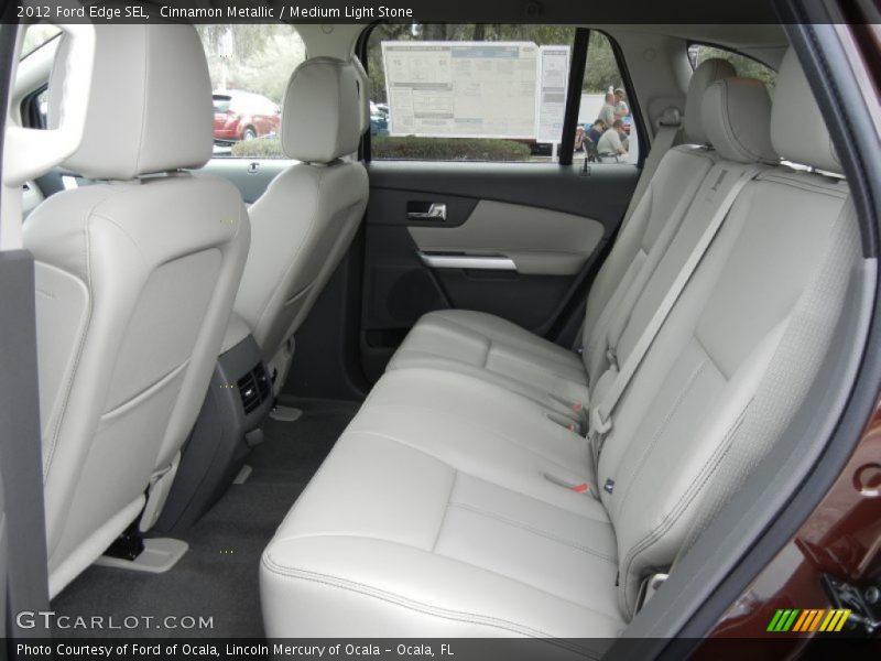 Cinnamon Metallic / Medium Light Stone 2012 Ford Edge SEL