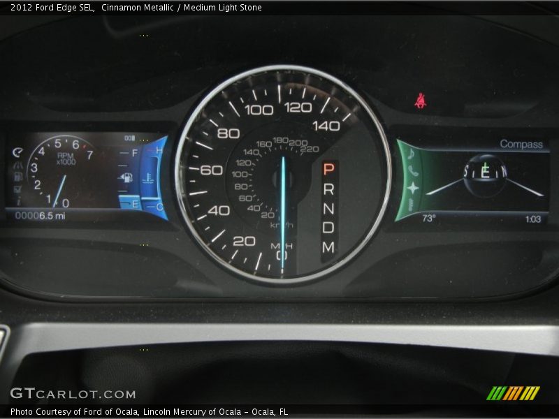 Cinnamon Metallic / Medium Light Stone 2012 Ford Edge SEL