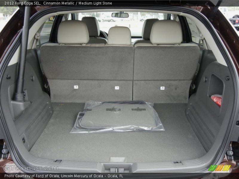 Cinnamon Metallic / Medium Light Stone 2012 Ford Edge SEL