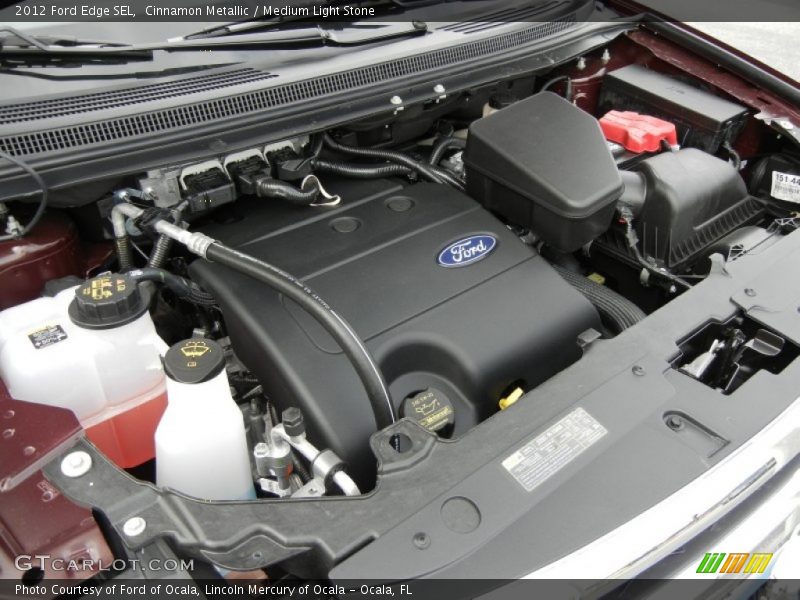 Cinnamon Metallic / Medium Light Stone 2012 Ford Edge SEL