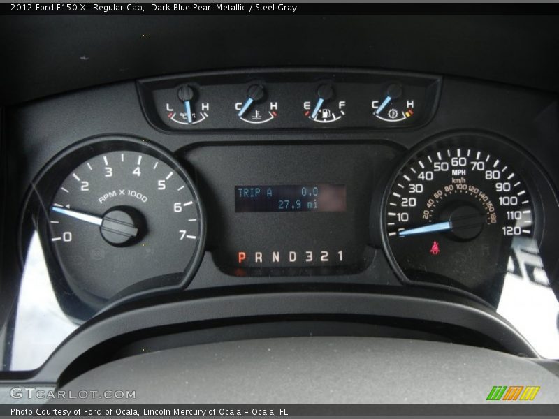  2012 F150 XL Regular Cab XL Regular Cab Gauges