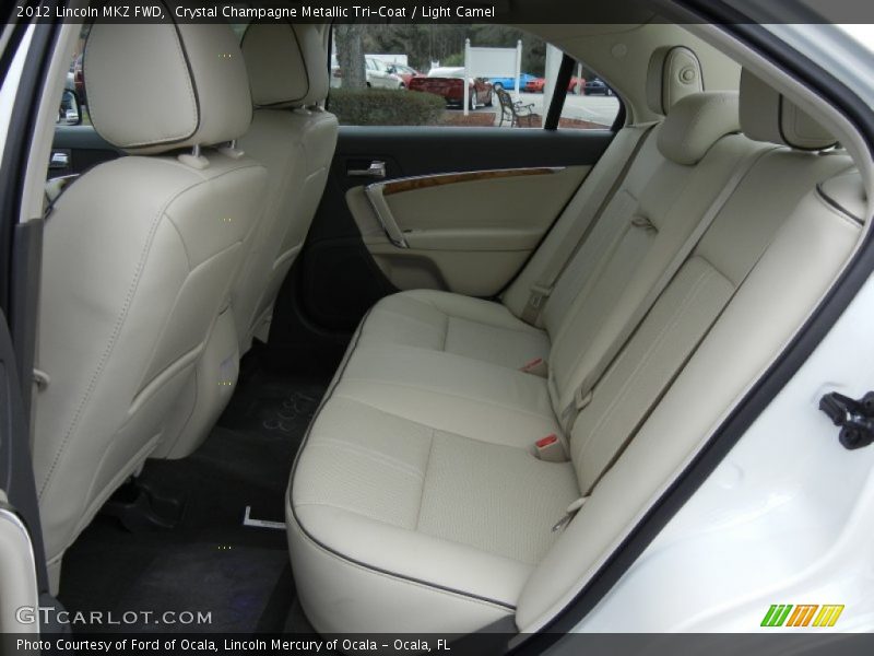 Crystal Champagne Metallic Tri-Coat / Light Camel 2012 Lincoln MKZ FWD