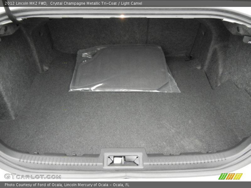 Crystal Champagne Metallic Tri-Coat / Light Camel 2012 Lincoln MKZ FWD