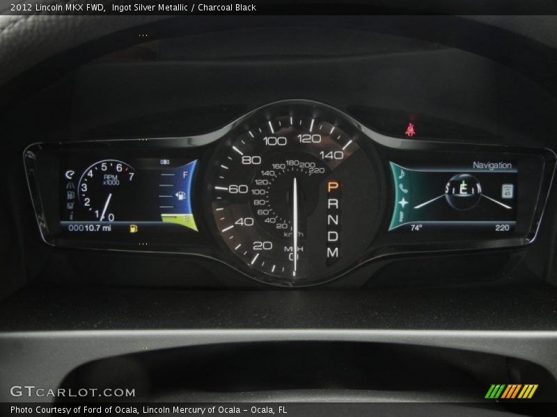  2012 MKX FWD FWD Gauges
