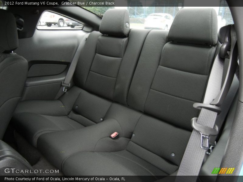 Grabber Blue / Charcoal Black 2012 Ford Mustang V6 Coupe