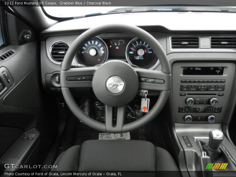 Dashboard of 2012 Mustang V6 Coupe