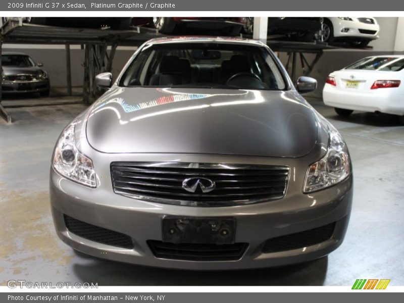 Platinum Graphite / Graphite 2009 Infiniti G 37 x Sedan