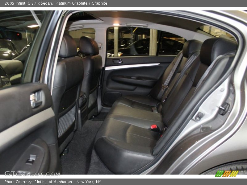 Platinum Graphite / Graphite 2009 Infiniti G 37 x Sedan