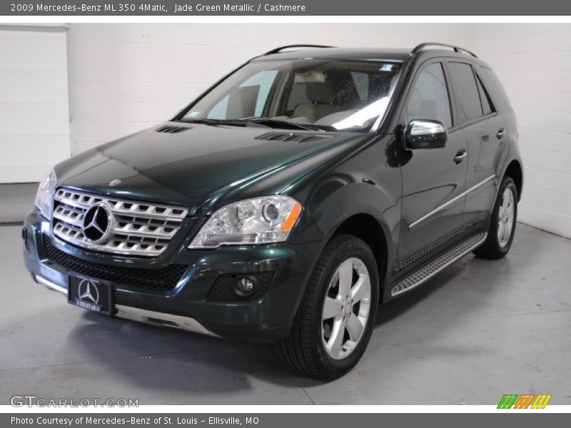 Jade Green Metallic / Cashmere 2009 Mercedes-Benz ML 350 4Matic