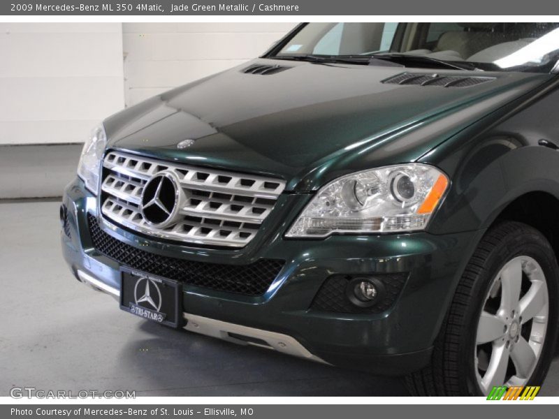 Jade Green Metallic / Cashmere 2009 Mercedes-Benz ML 350 4Matic