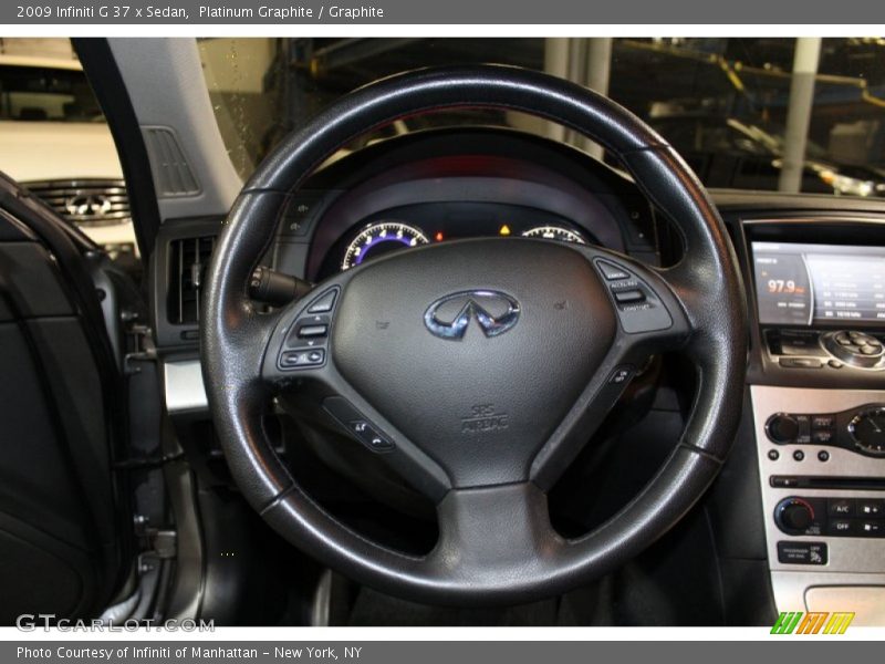Platinum Graphite / Graphite 2009 Infiniti G 37 x Sedan