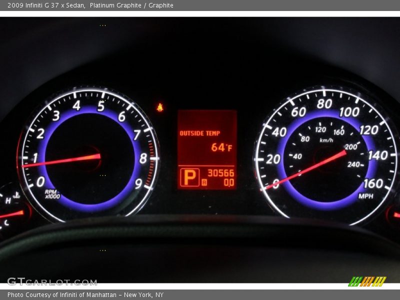 Platinum Graphite / Graphite 2009 Infiniti G 37 x Sedan