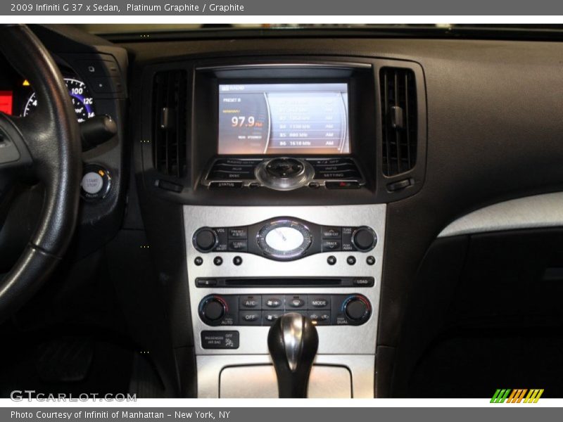 Platinum Graphite / Graphite 2009 Infiniti G 37 x Sedan
