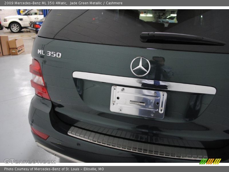 Jade Green Metallic / Cashmere 2009 Mercedes-Benz ML 350 4Matic