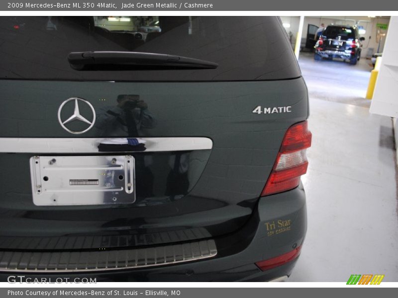 Jade Green Metallic / Cashmere 2009 Mercedes-Benz ML 350 4Matic