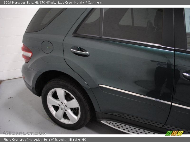Jade Green Metallic / Cashmere 2009 Mercedes-Benz ML 350 4Matic