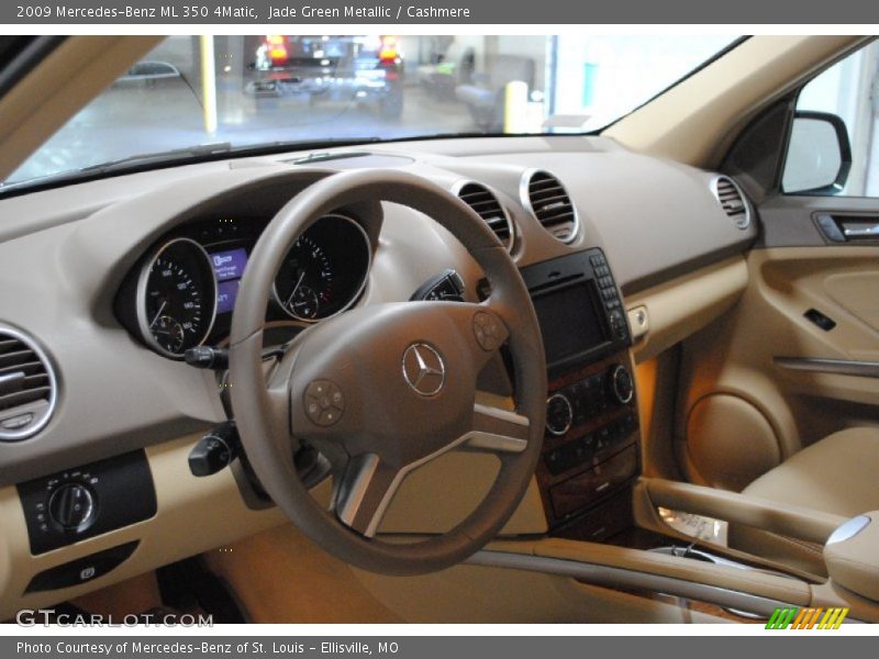Jade Green Metallic / Cashmere 2009 Mercedes-Benz ML 350 4Matic