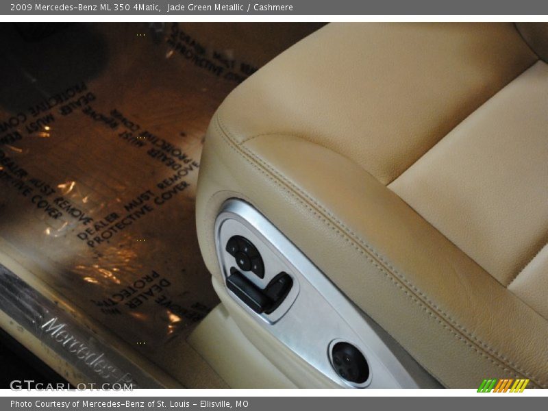 Jade Green Metallic / Cashmere 2009 Mercedes-Benz ML 350 4Matic