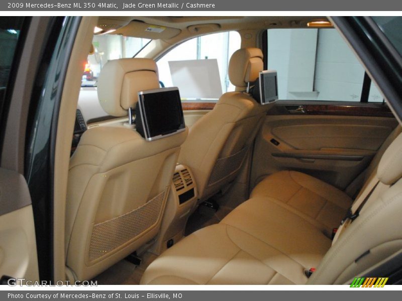 Jade Green Metallic / Cashmere 2009 Mercedes-Benz ML 350 4Matic