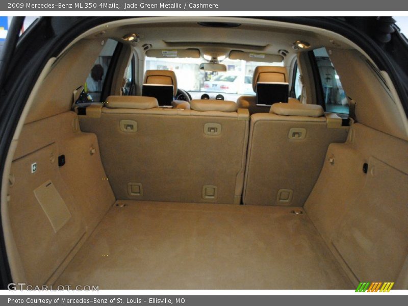 Jade Green Metallic / Cashmere 2009 Mercedes-Benz ML 350 4Matic