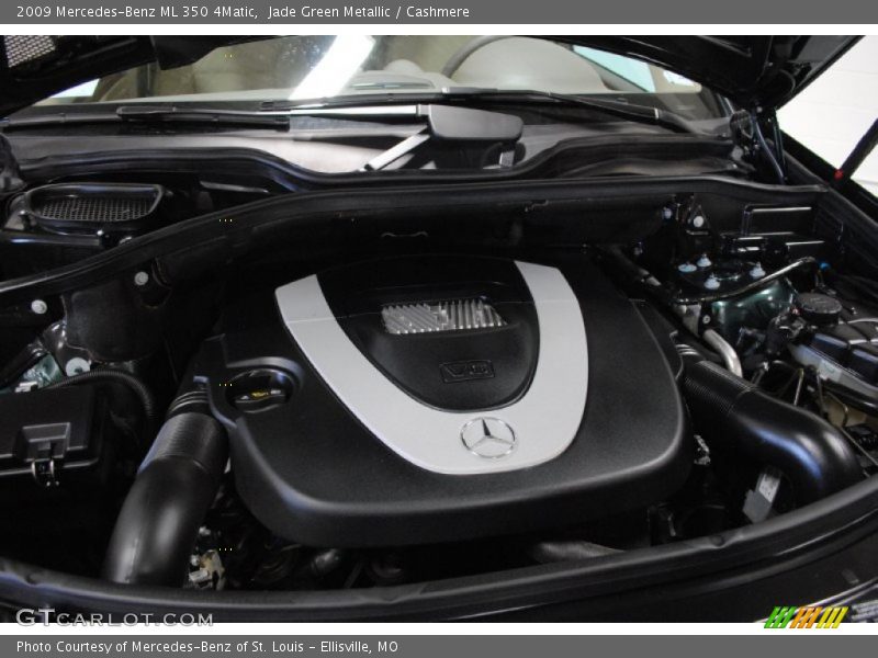Jade Green Metallic / Cashmere 2009 Mercedes-Benz ML 350 4Matic