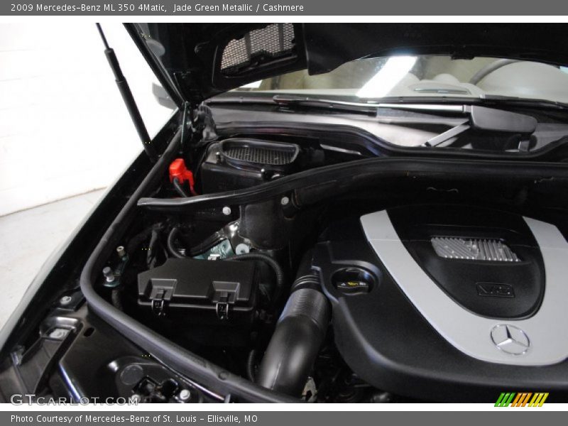 Jade Green Metallic / Cashmere 2009 Mercedes-Benz ML 350 4Matic