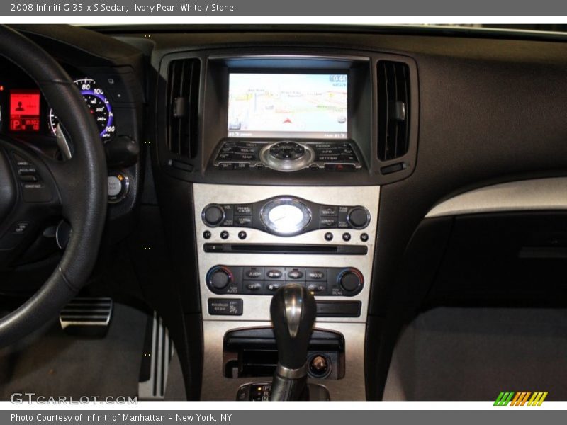 Ivory Pearl White / Stone 2008 Infiniti G 35 x S Sedan