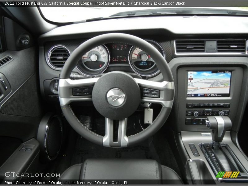 Dashboard of 2012 Mustang C/S California Special Coupe