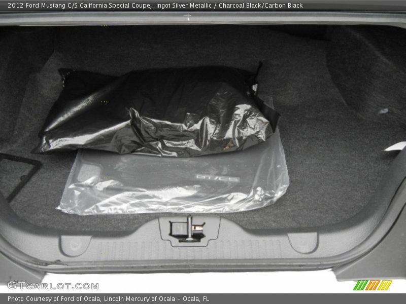 Ingot Silver Metallic / Charcoal Black/Carbon Black 2012 Ford Mustang C/S California Special Coupe