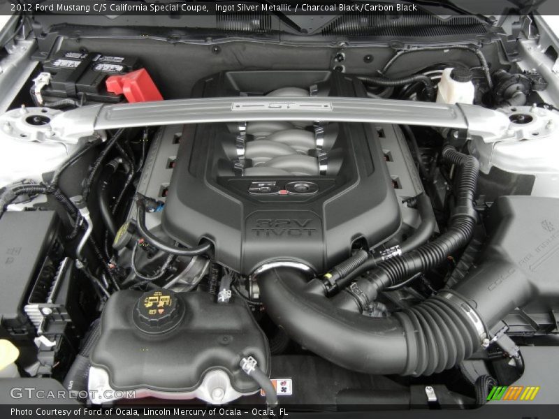  2012 Mustang C/S California Special Coupe Engine - 5.0 Liter DOHC 32-Valve Ti-VCT V8