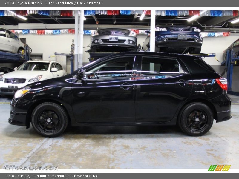 Black Sand Mica / Dark Charcoal 2009 Toyota Matrix S