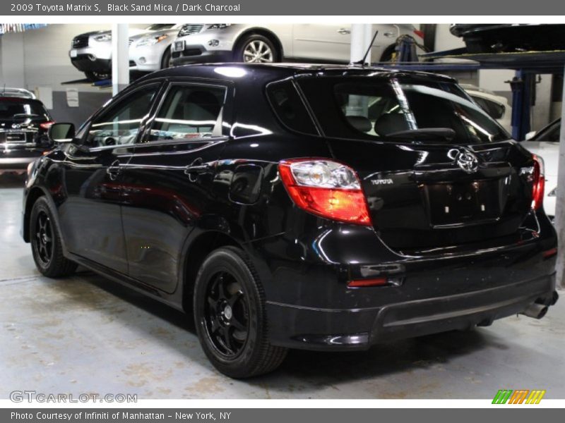 Black Sand Mica / Dark Charcoal 2009 Toyota Matrix S