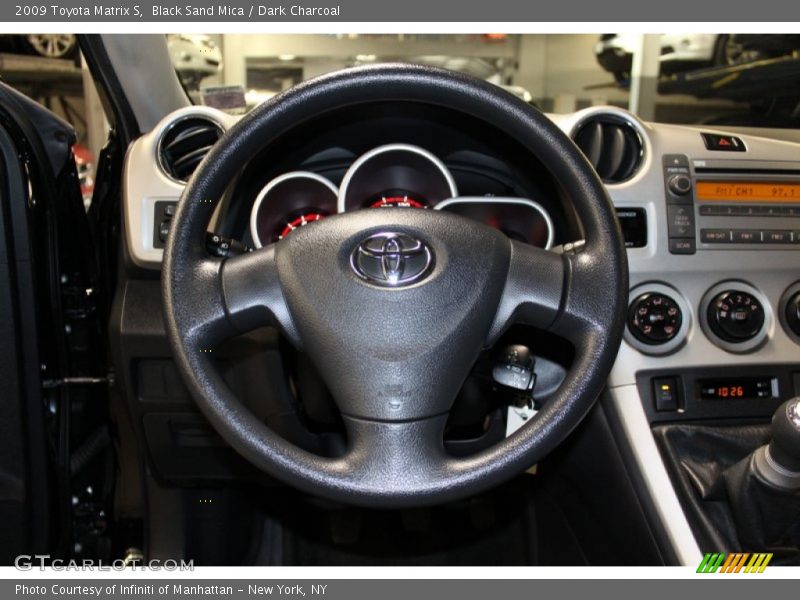 Black Sand Mica / Dark Charcoal 2009 Toyota Matrix S
