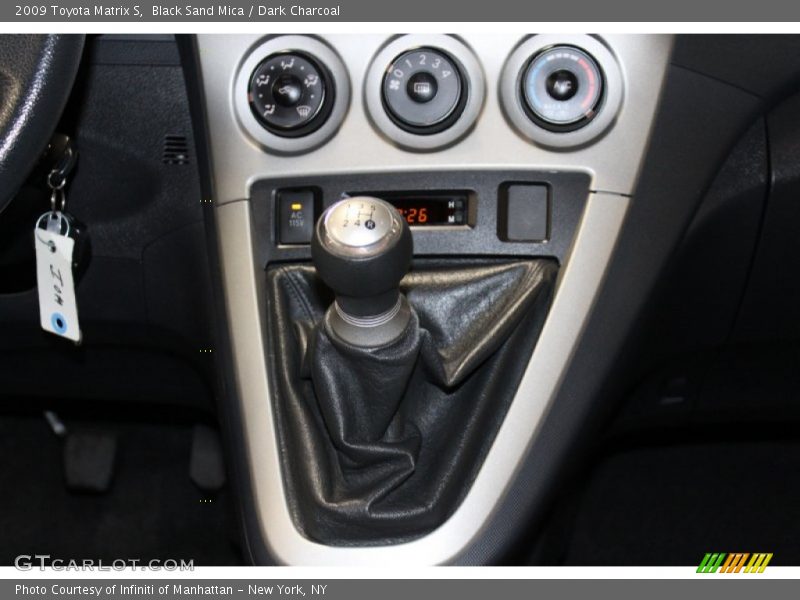 Black Sand Mica / Dark Charcoal 2009 Toyota Matrix S