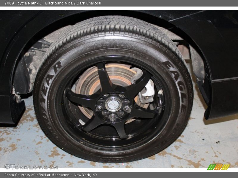 Black Sand Mica / Dark Charcoal 2009 Toyota Matrix S