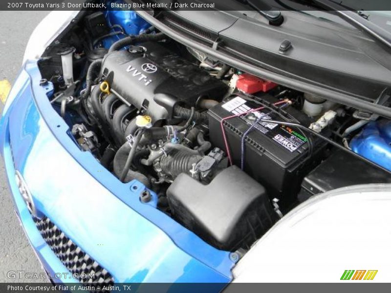  2007 Yaris 3 Door Liftback Engine - 1.5 Liter DOHC 16-Valve VVT-i 4 Cylinder