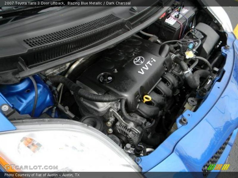  2007 Yaris 3 Door Liftback Engine - 1.5 Liter DOHC 16-Valve VVT-i 4 Cylinder