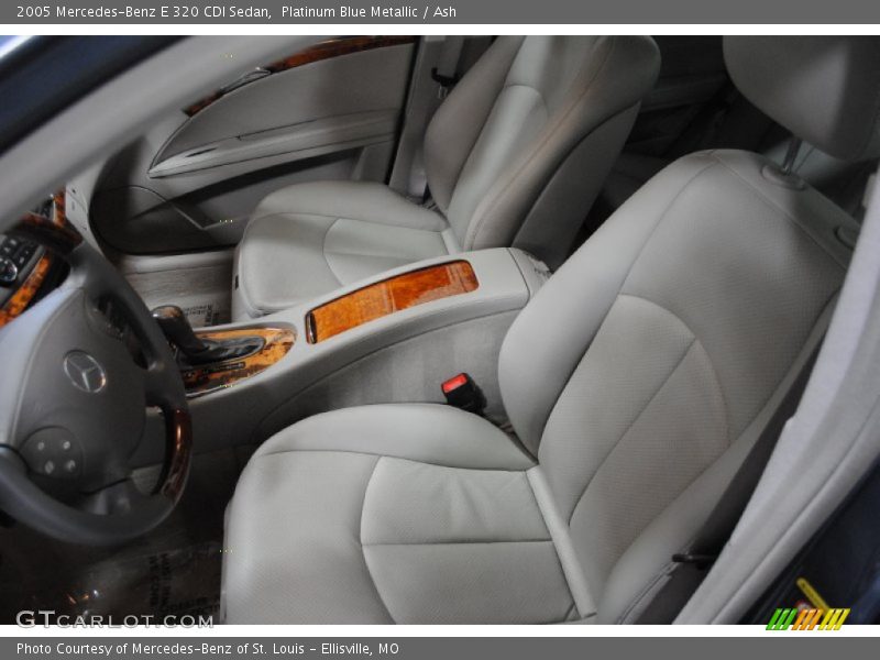 Platinum Blue Metallic / Ash 2005 Mercedes-Benz E 320 CDI Sedan