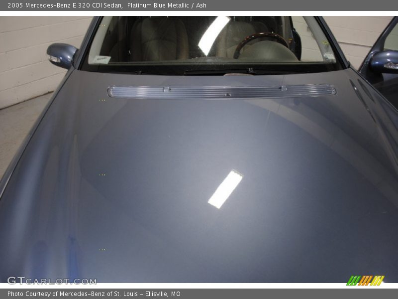 Platinum Blue Metallic / Ash 2005 Mercedes-Benz E 320 CDI Sedan