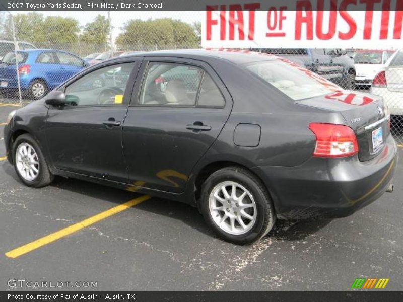 Flint Mica / Dark Charcoal 2007 Toyota Yaris Sedan