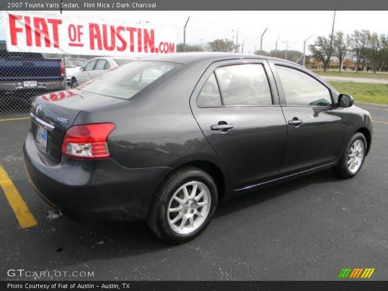 Flint Mica / Dark Charcoal 2007 Toyota Yaris Sedan