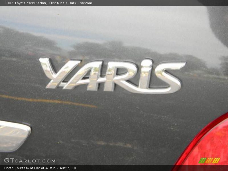 Flint Mica / Dark Charcoal 2007 Toyota Yaris Sedan