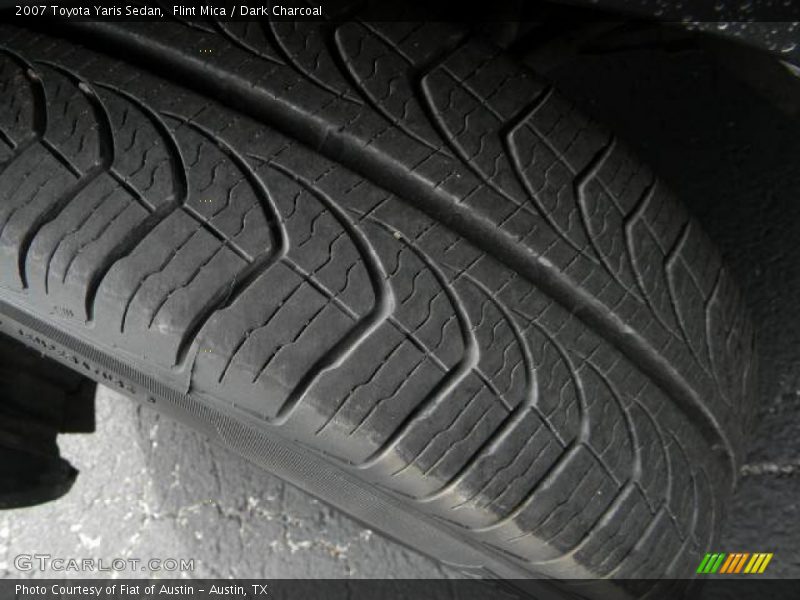 Flint Mica / Dark Charcoal 2007 Toyota Yaris Sedan