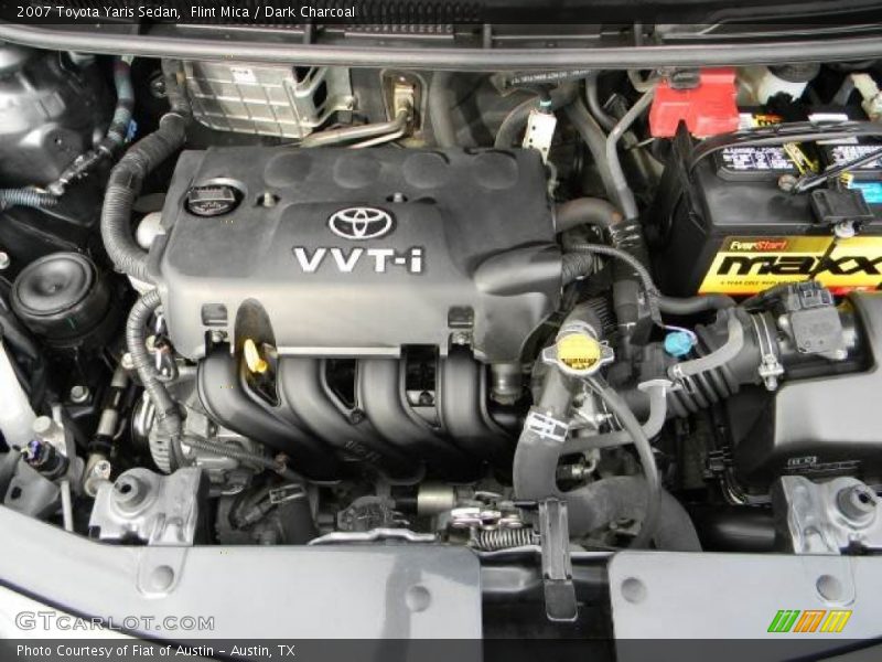 Flint Mica / Dark Charcoal 2007 Toyota Yaris Sedan