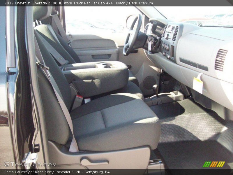 Black / Dark Titanium 2012 Chevrolet Silverado 2500HD Work Truck Regular Cab 4x4