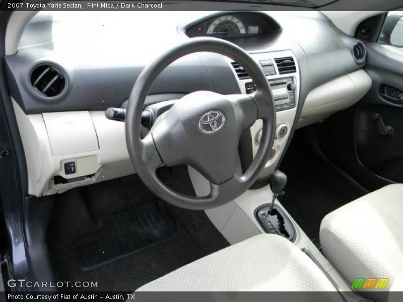 Flint Mica / Dark Charcoal 2007 Toyota Yaris Sedan