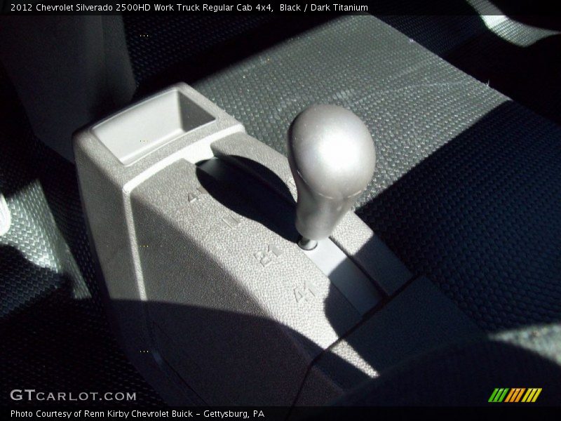 Black / Dark Titanium 2012 Chevrolet Silverado 2500HD Work Truck Regular Cab 4x4