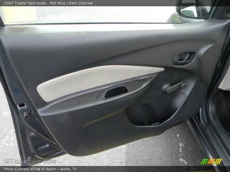 Flint Mica / Dark Charcoal 2007 Toyota Yaris Sedan